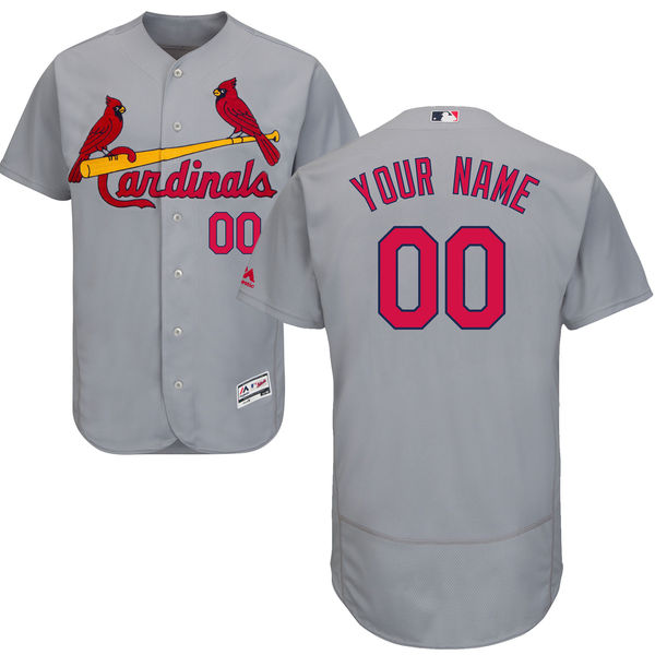 Men's St. Louis Cardinals Flex Base Custom Jersey MLBC0031